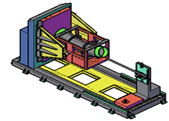 2.0T 28.5Kw 8000mm Elow Pipe Cladding Machine For Fitting